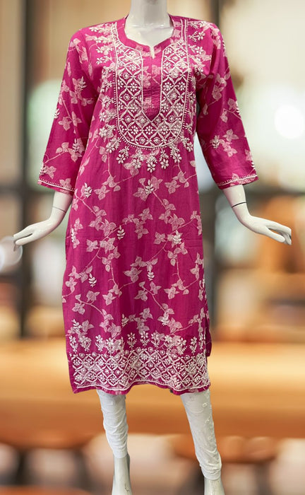 Regular Fit Cotton Chikankari Kurti Palazzo Set, Stitch Type : Stitched,  Color : Multi Color at Rs 1,150 / piece6 in Jaipur